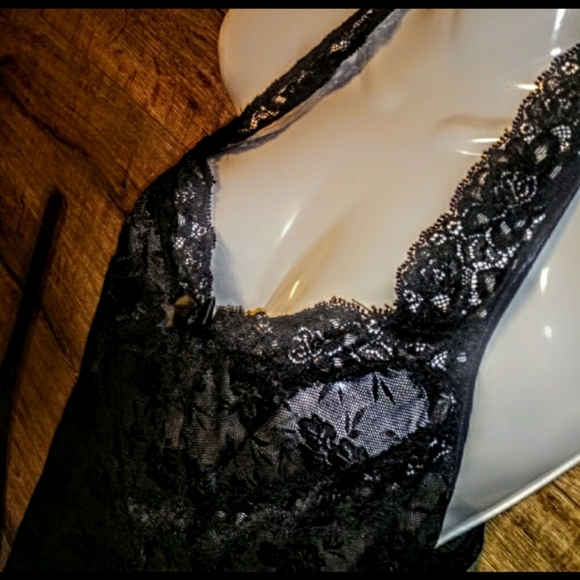 Cinema Sedective Wear Nightie Size M Sheer Lace - Picture 5 of 11